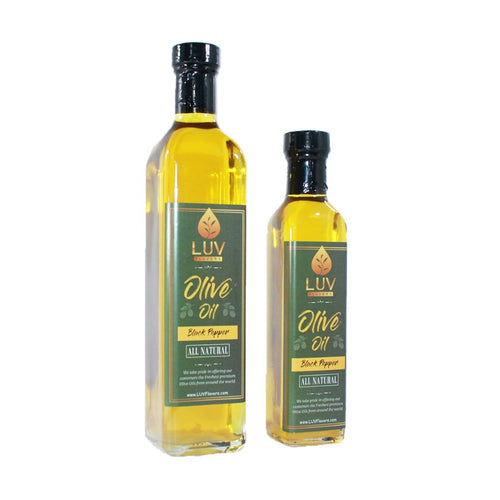 Black Pepper Extra Virgin Olive Oil makes everything taste great